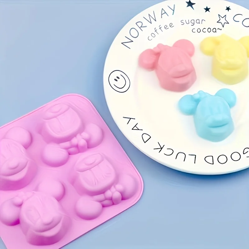 Soap Making Ins - 1 adet Minnie karikatür kalıbı, El