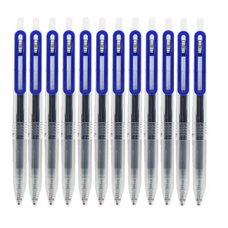 Muji Stationery Gel Pen - 1/3 adet/takım 0.5mm Jel Kalemler Öğrenci