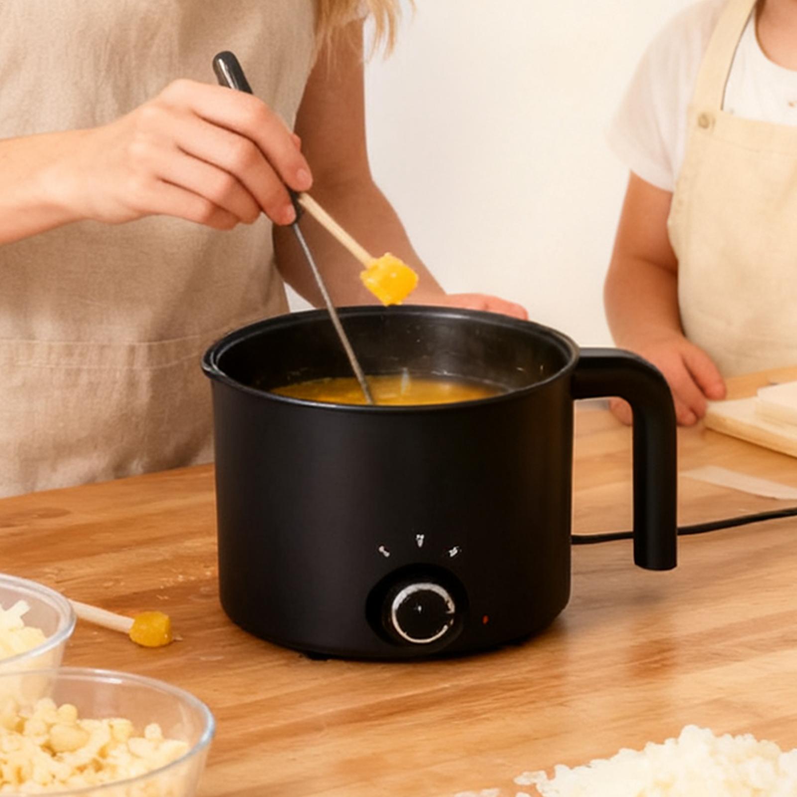 Soap Making Ins - 1.5L Büyük Paslanmaz Çelik Elektrikli Yapışmaz
