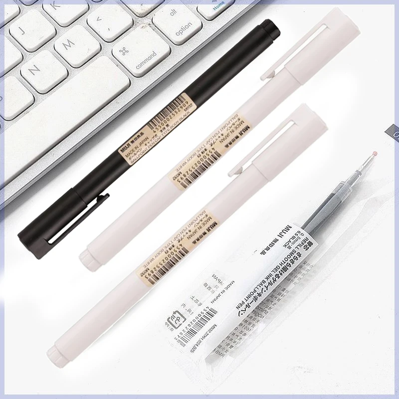 0.5mm Siyah/Beyaz Jel Kalem Si - Muji Stationery Gel Pen incelemesi ve fiyatı