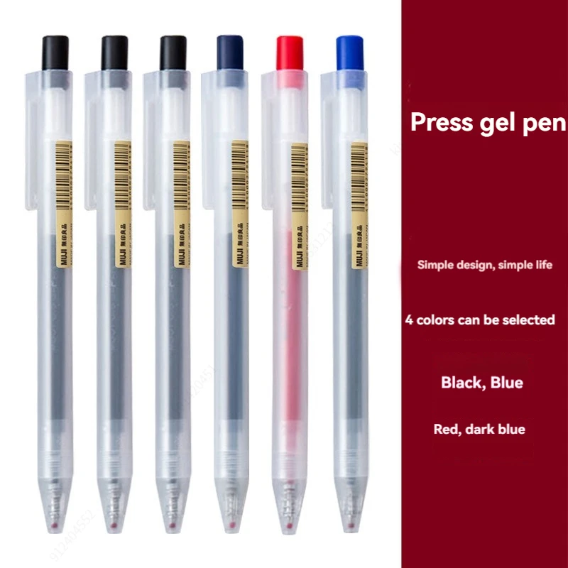 0.5mm Basın Jel Kalem Mavi/Siy - Muji Stationery Gel Pen incelemesi ve fiyatı