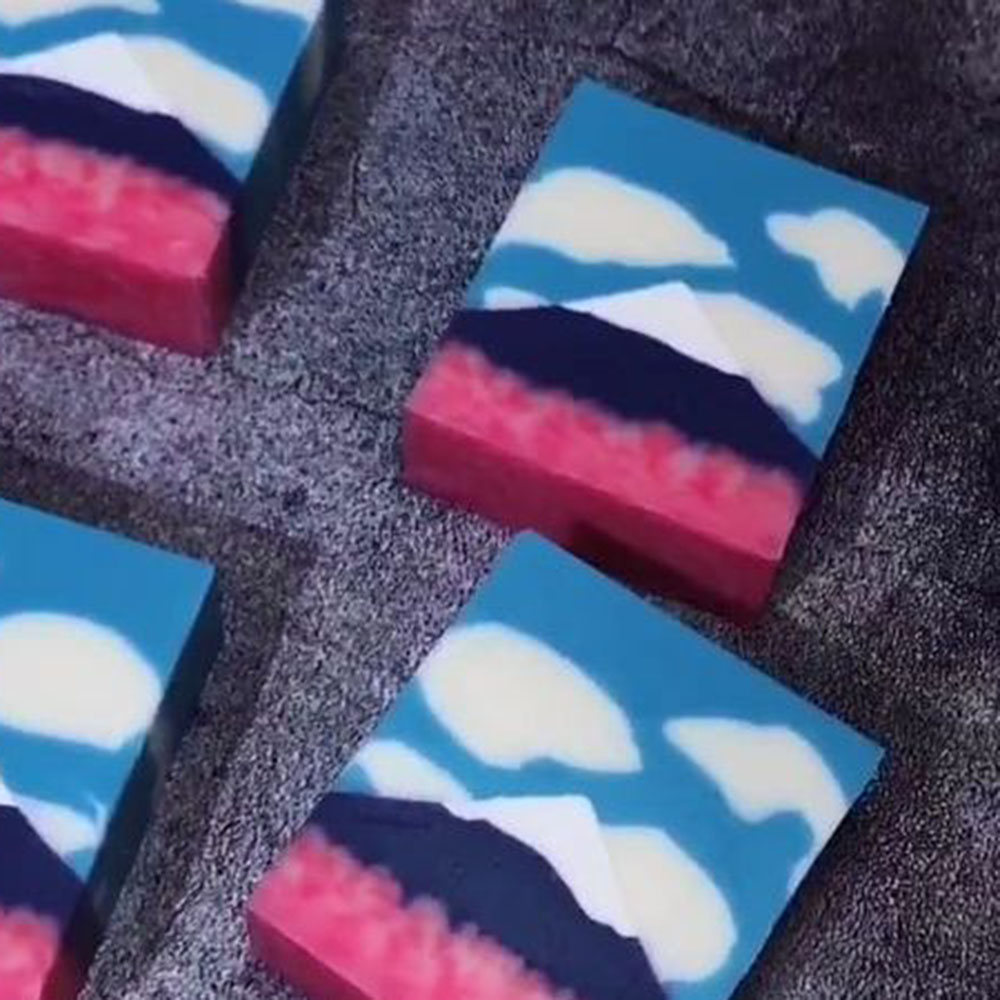 Dağ desen kazıyıcı kaburga sab - Soap Making Hobby incelemesi ve fiyatı