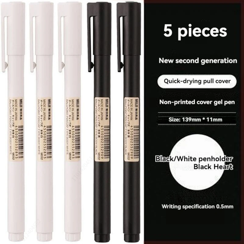 0.5mm Siyah Uçlu Jel Kalemler  - Muji Stationery Gel Pen incelemesi ve fiyatı