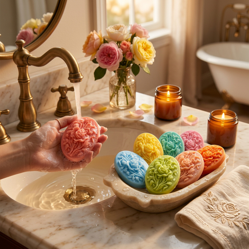 4 Çiçek şekilli silikon kalıp, - Soap Making Ins incelemesi ve fiyatı