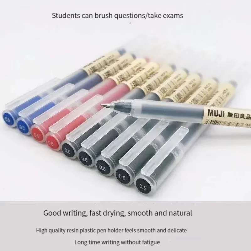6/8 adet/takım MUJIs jel kalem - Muji Stationery Gel Pen incelemesi ve fiyatı