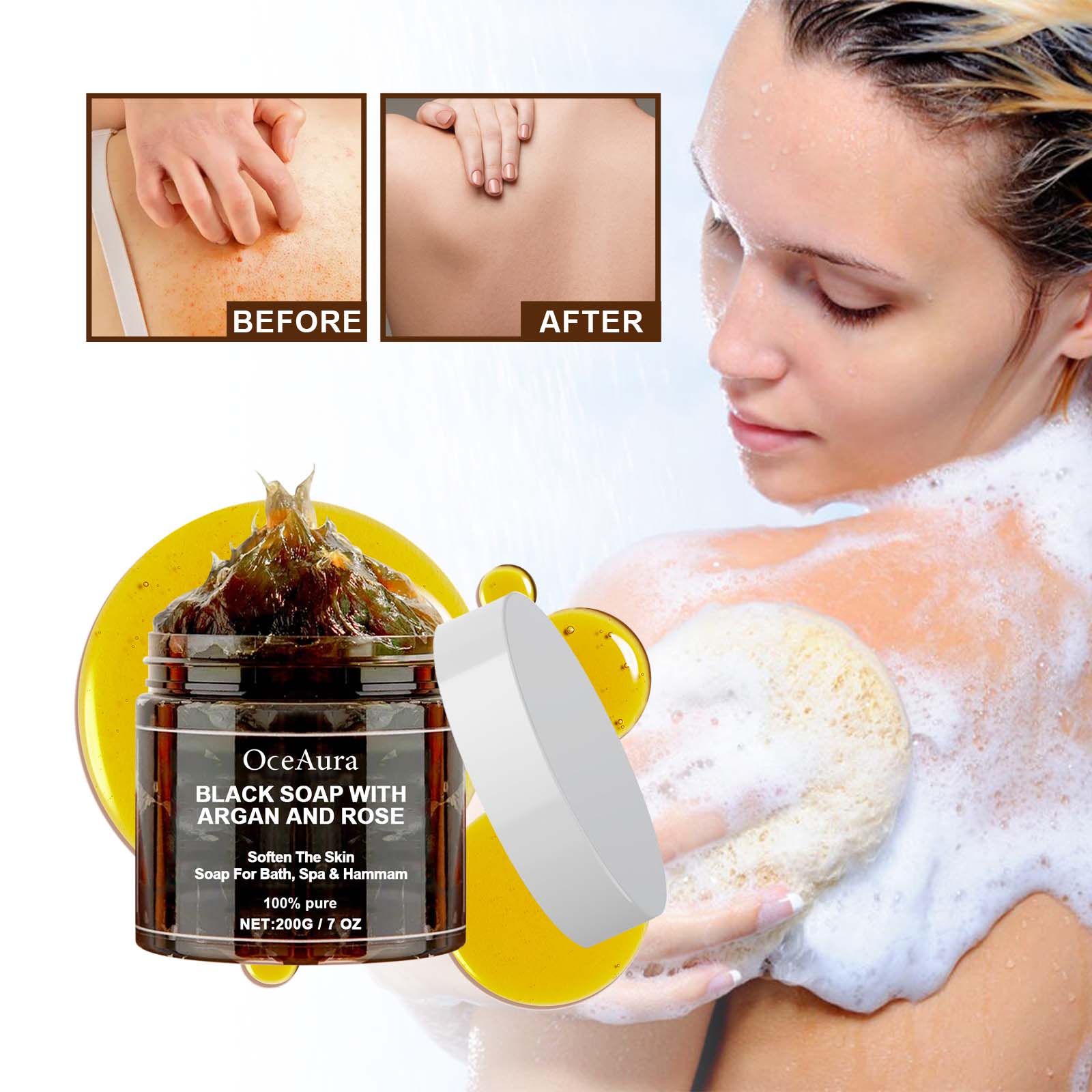 OCEAURA Siyah Sabun Argan ve G - Soap Making Oils incelemesi ve fiyatı