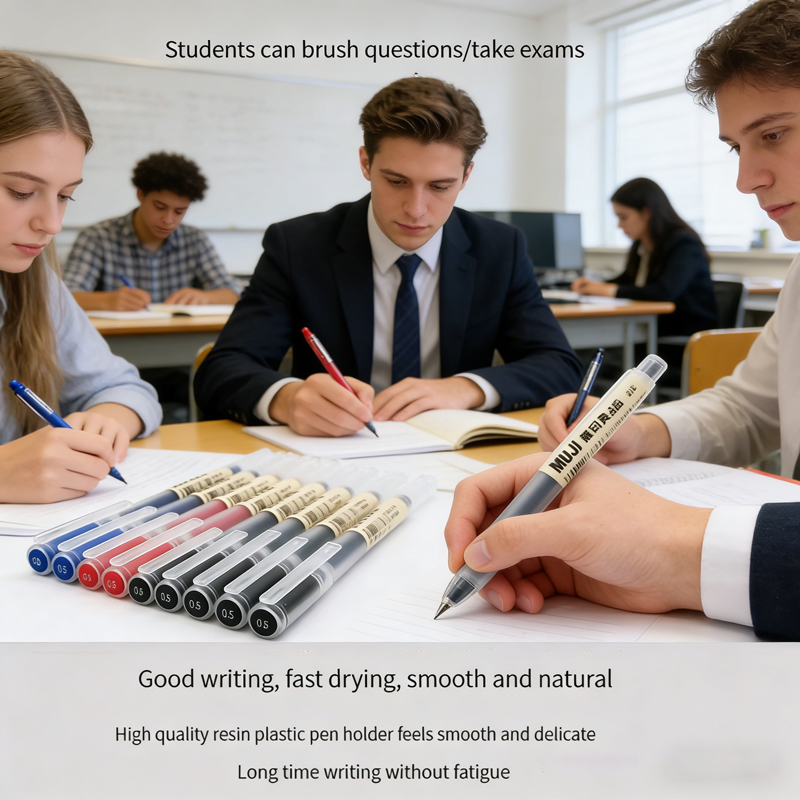 6/8 adet MUJIs tarzı jel kalem - Muji Stationery Gel Pen incelemesi ve fiyatı