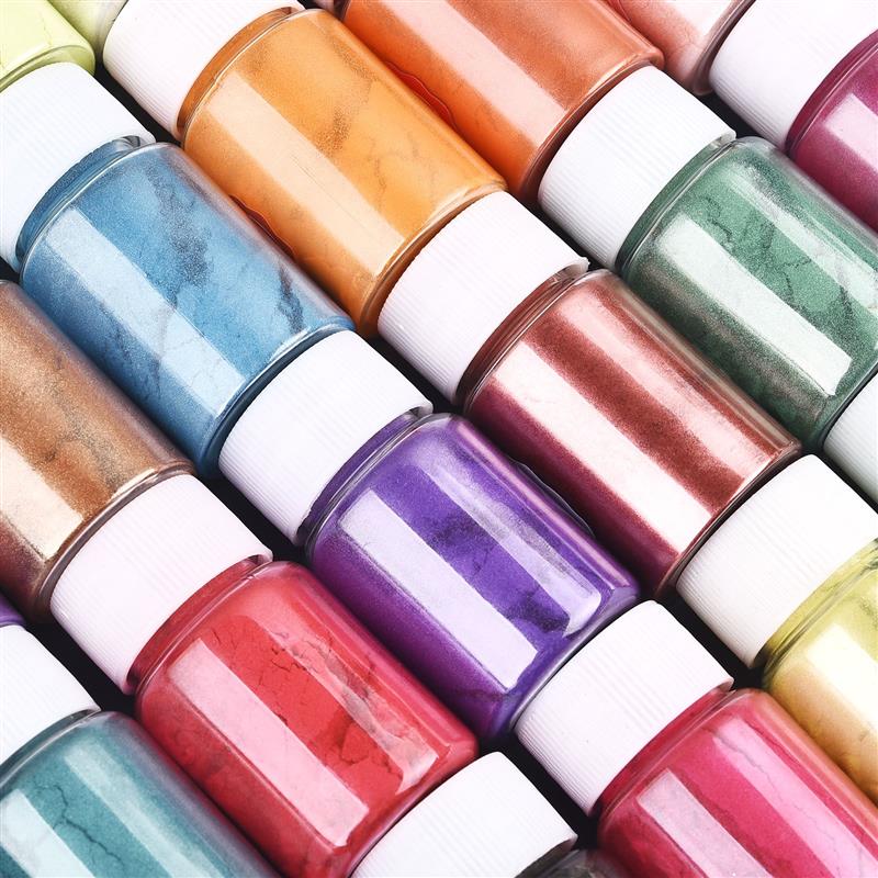 24 renk 10g Ayna Doğal Mika In - Soap Making Dye incelemesi ve fiyatı